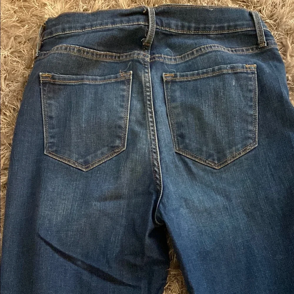 Old Navy Blue Flare Wide Leg Jeans - Picture 3 of 6